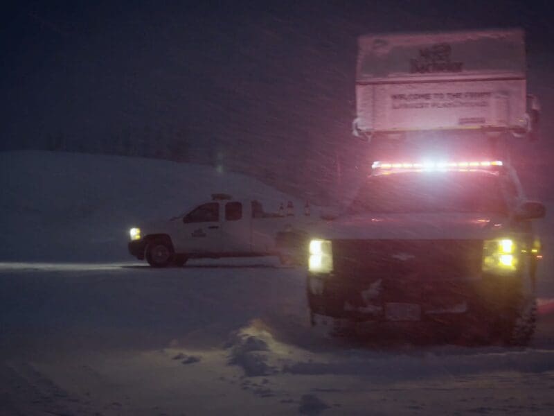 Base operations at Mt. Bachelor.